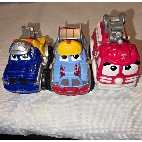 2000 Maisto Hasbro Tonka "Lil Chuck and Friends" Diecast Trucks Lot of 3 - Picture 1 of 16